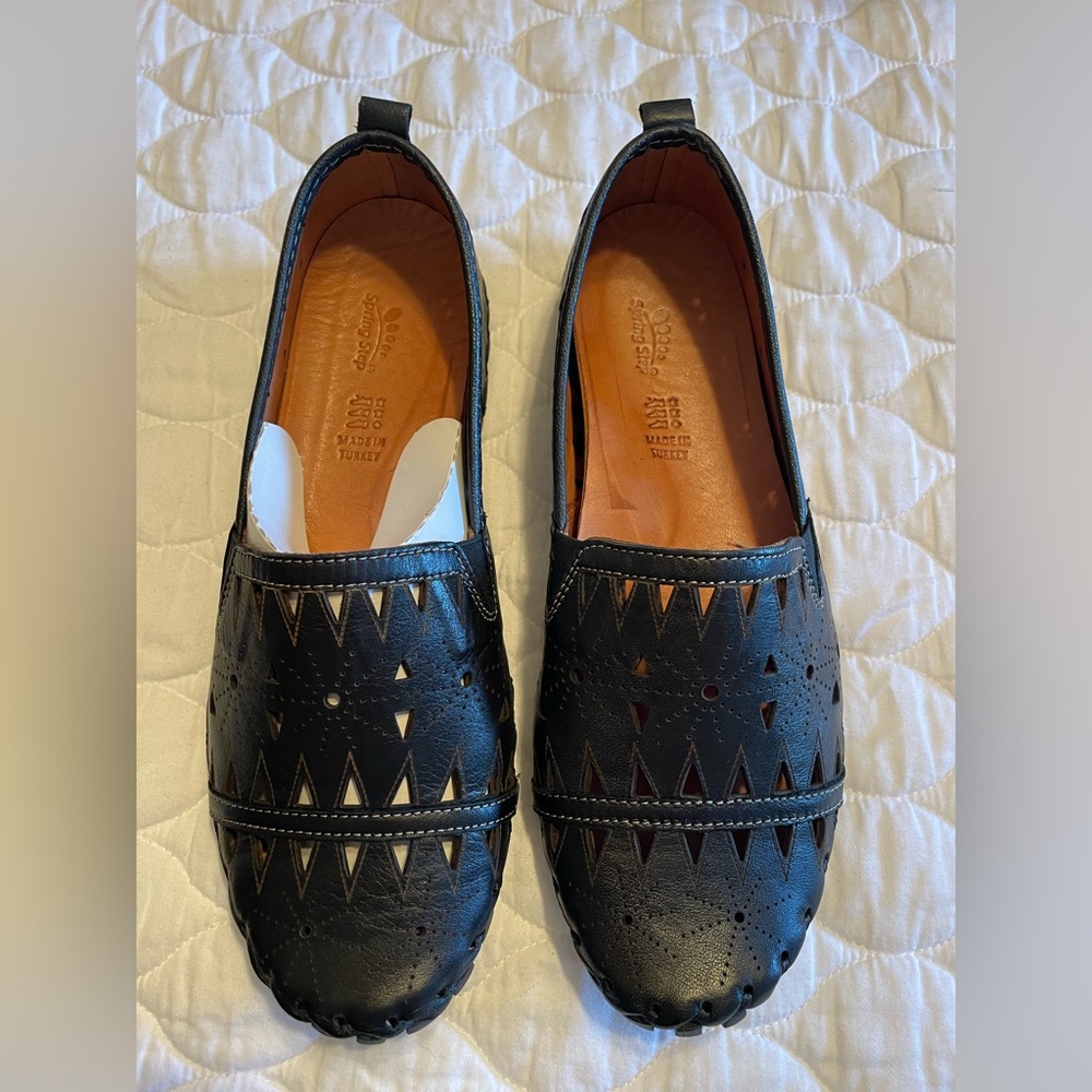 Black Slip-on shoes from Spring Step
